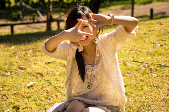 Shot this nice pic of Chibi on our little trip down to Fitzpatrick park