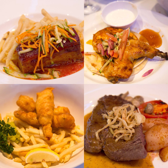 Food at Plantation and Waterfront