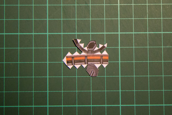 Battlecruiser papercraft-16